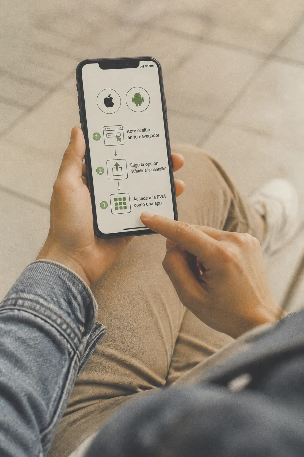 20Bet app: PWA para iOS y Android visual guide for 20Bet Casino